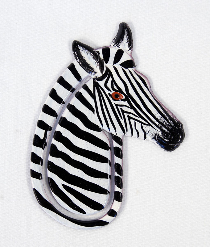 Bookmark-animal-zebra