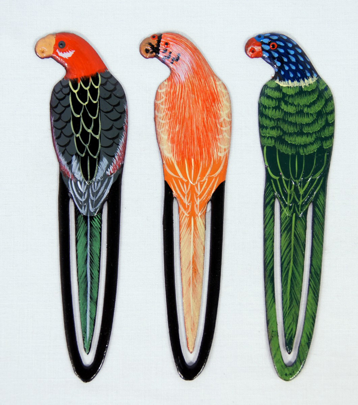 Bookmark-bird-parrot