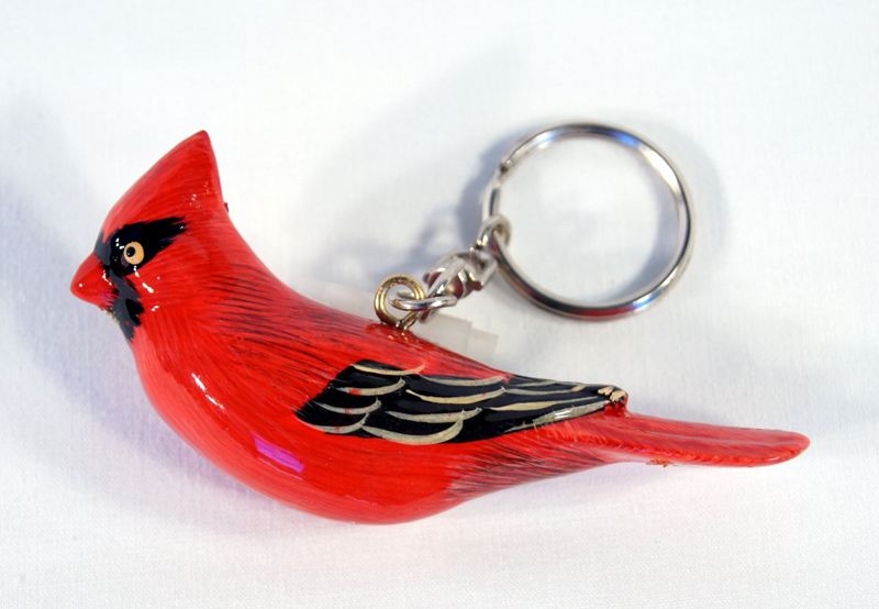 Key Chain-bird-cardinal