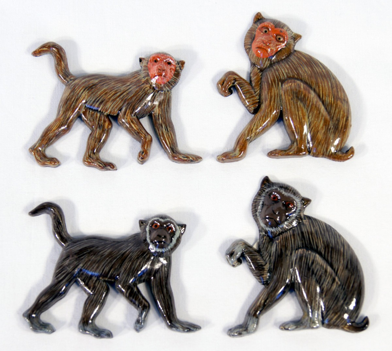 Magnet-animal-monkey