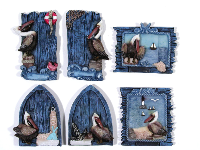Magnet-bird-pelican-thermometer