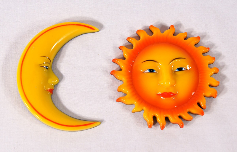 Magnet-sun & Moon