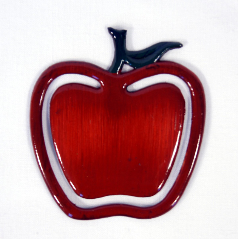 Bookmark-fruit-apple