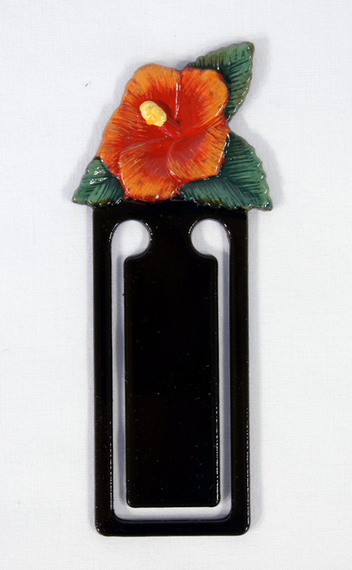 Bookmark-flower-hibiscus