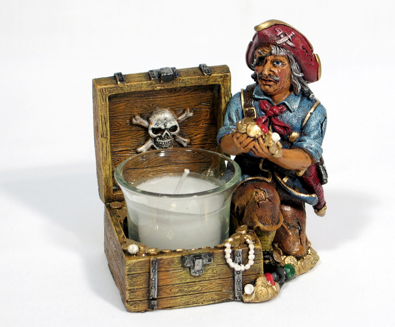 Candle Holder-pirate