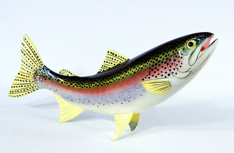 Fish Statue-trout,Game Trout