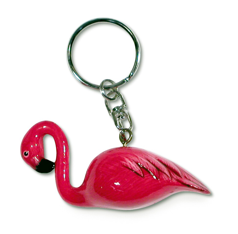 Key Chain-bird-flamingo