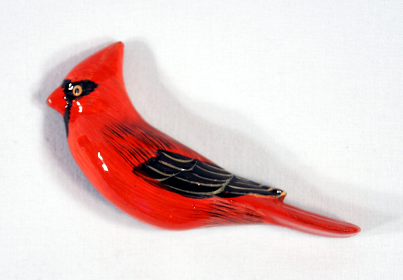 Magnet-bird-cardinal