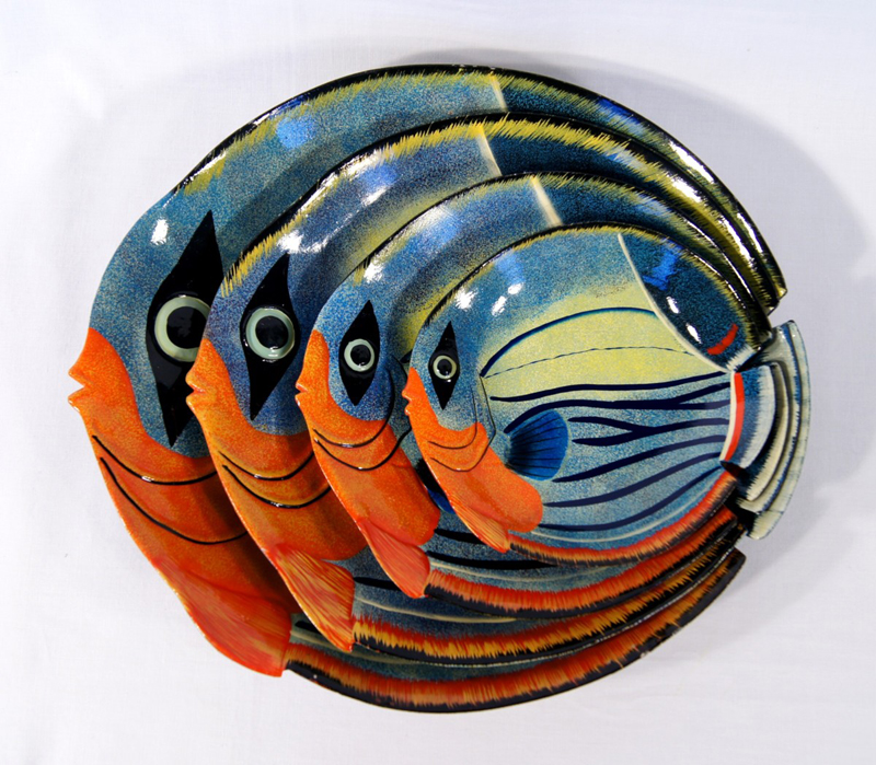 Plate-tropical Fish