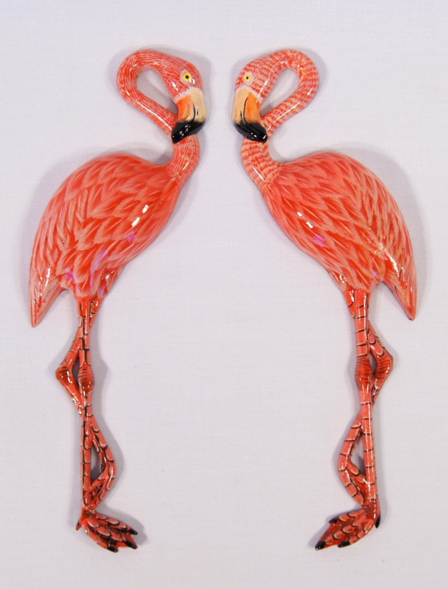 Wall Hanger-bird-flamingo