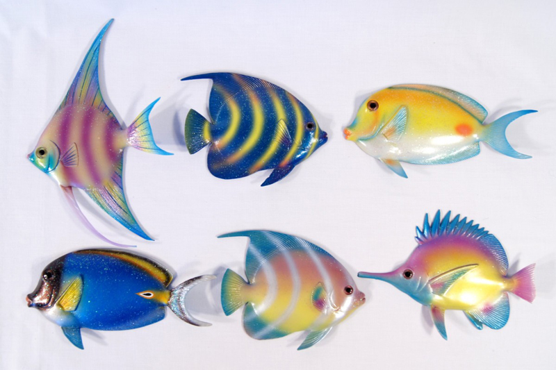 Wall Hanger-fish-cartoon-glitter