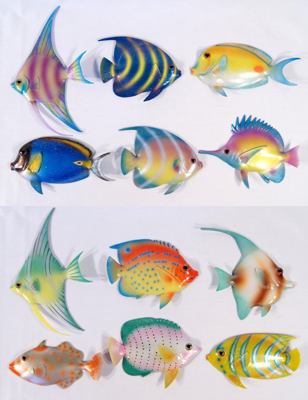 Wall Hanger-fish-cartoon-glitter